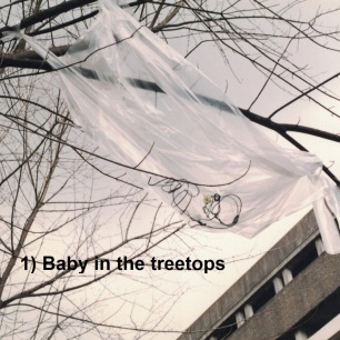 1 Figure Baby in the treetops